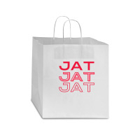 Jat Design T-shirt Star Paper Bag - 13 X 7 X 13 | Artistshot