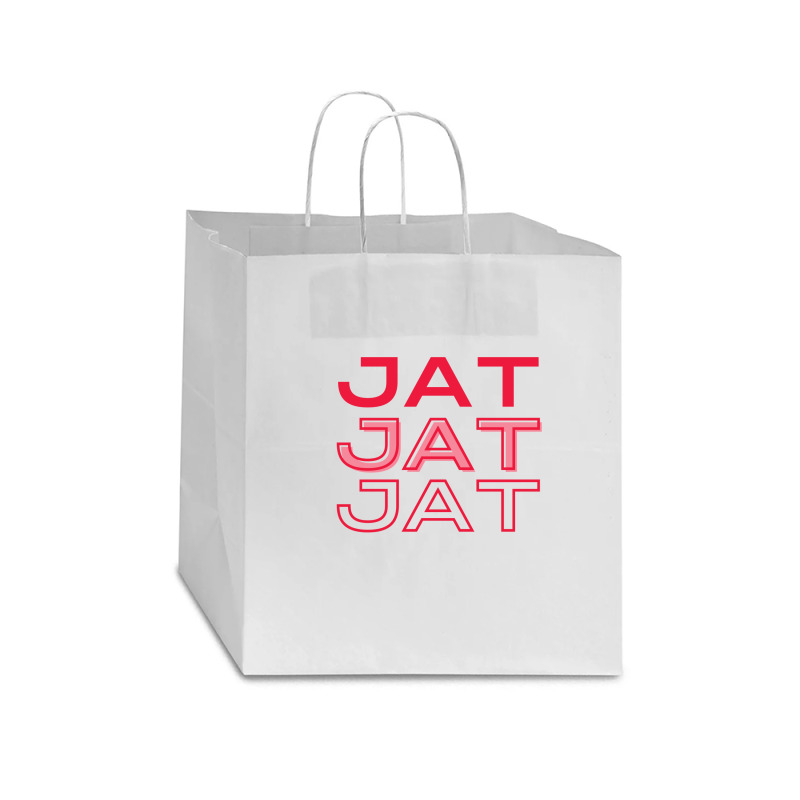 Jat Design T-shirt Star Paper Bag - 13 X 7 X 13 | Artistshot