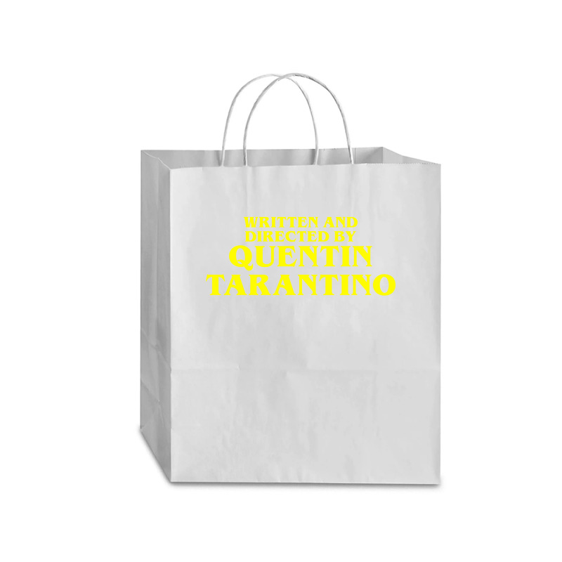 Directed Written Movie Traveler Paper Bag -13 X 6 X 15 3/4 | Artistshot