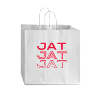 Jat Design T-shirt Vogue Paper Bag - 16 X 6 X 12 | Artistshot