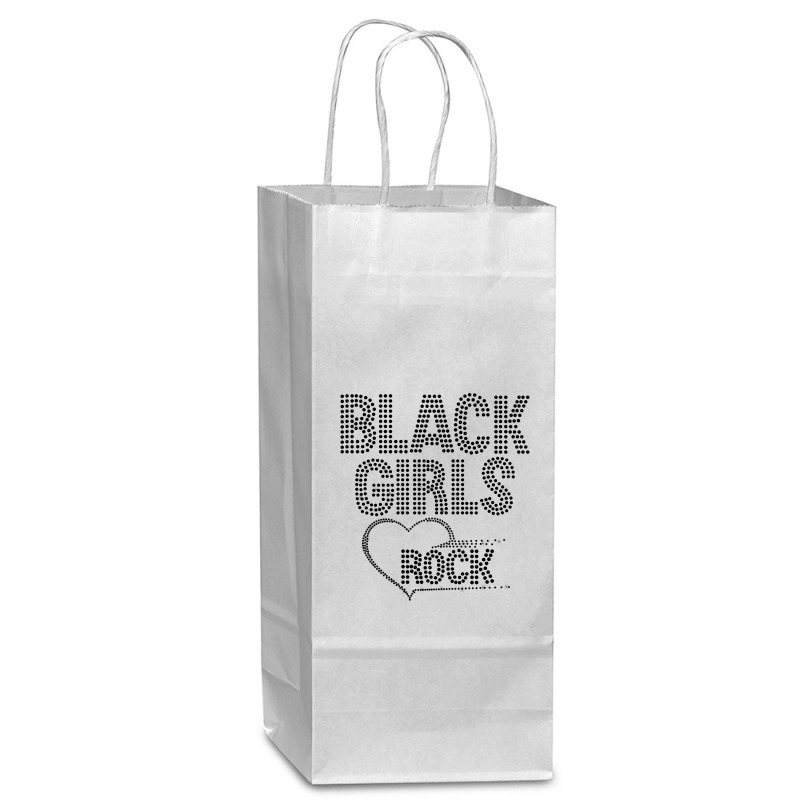 Black Girls Rock Wine Paper Bag - 5 1/2 X 3 1/4 X 13 | Artistshot