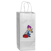 Gabby Blaze And The Monster Machines Wine Paper Bag - 5 1/2 X 3 1/4 X 13 | Artistshot