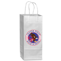 Center Point High School Wine Paper Bag - 5 1/2 X 3 1/4 X 13 | Artistshot