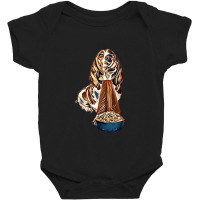 Cute Basset Hound Dog Licking Baby Bodysuit | Artistshot