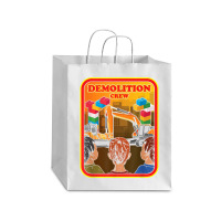 Demolition Crew Master Builder Engineer Building Blocks T Shirt Debie Paper Bag - 10 X 5 X 13 | Artistshot