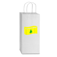 An Appeal To Heaven  Founding Fathers Pine Tree Flag T Shirt Double Wine Paper Bag - 6 1/2 X 3 1/2 X 12 3/8 | Artistshot