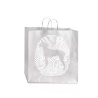 Hygenhund T  Shirt Hygenhund D N A Fingerprint I Dog Hygenhund T  Shir Jumbo Paper Bag - 18 X 7 X 18 3/4 | Artistshot