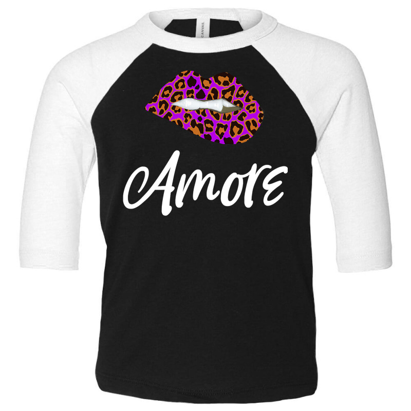 Amore Feminist Female Empowerment Toddler 3/4 Sleeve Tee by EnturArt | Artistshot