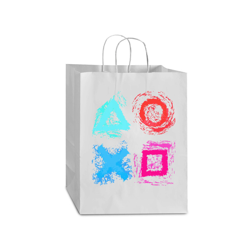 Gamer Gift T  Shirt Gambling Gamer Nerd Gift Game Level Console T  Shi Mart Paper Bag -13 X 7 X 17 | Artistshot