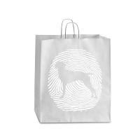 Danish T  Shirt Old Danish Pointer D N A Fingerprint Dog Old Danish Po Queen Paper Bag - 16 X 6 X 19 1/4 | Artistshot