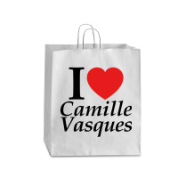 I Love Camille Vasques - White Queen Paper Bag - 16 X 6 X 19 1/4 | Artistshot