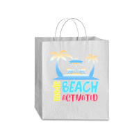 Beach Mode T  Shirt Beach Mode T  Shirt (1) Traveler Paper Bag -13 X 6 X 15 3/4 | Artistshot