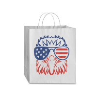 American Bald Eagle Usa Flag Shirt 4th Of July Eagle Usa Tee T Shirt Traveler Paper Bag -13 X 6 X 15 3/4 | Artistshot