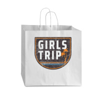 Womens Matching Girls Trip   Vacation Weekend Road Trip T Shirt Vogue Paper Bag - 16 X 6 X 12 | Artistshot