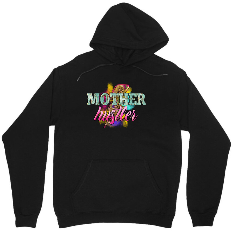 Mother Hustler Lightning Bolt Unisex Hoodie by NancyCooperArtShop | Artistshot