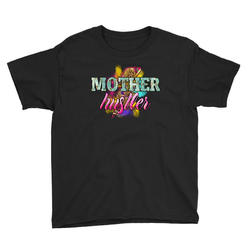 Mother Hustler Lightning Bolt Youth Tee by NancyCooperArtShop | Artistshot