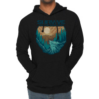 Survive On The Mountain Lightweight Hoodie | Artistshot