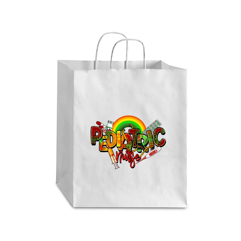 Pediatric Nurse Juneteenth Debie Paper Bag - 10 X 5 X 13 | Artistshot