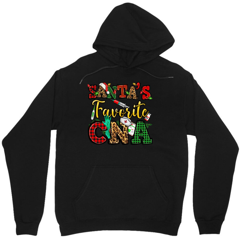 Santas Favorite Cna Christmas Unisex Hoodie | Artistshot