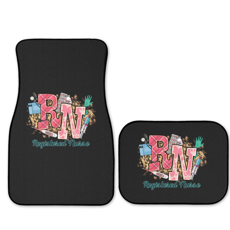 Rn Registered Nurse Western Full Set Car Mats | Artistshot