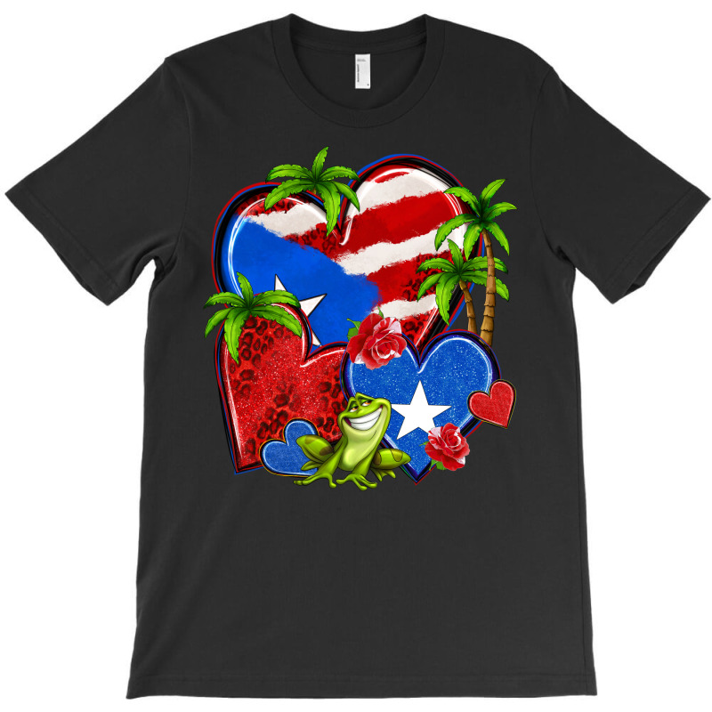 Puerto Rico Hearts T-shirt | Artistshot