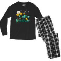 Scatter Kindness Men's Long Sleeve Pajama Set | Artistshot