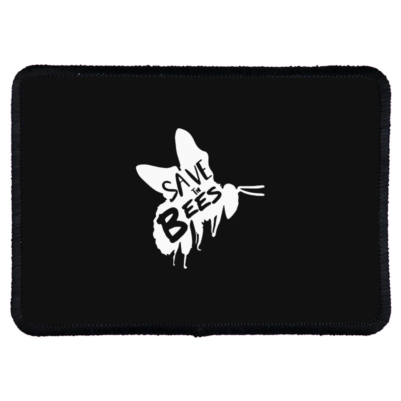 Save The Bees Rectangle Patch | Artistshot