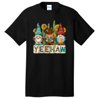 Yeehaw With Gnomies Basic T-shirt | Artistshot