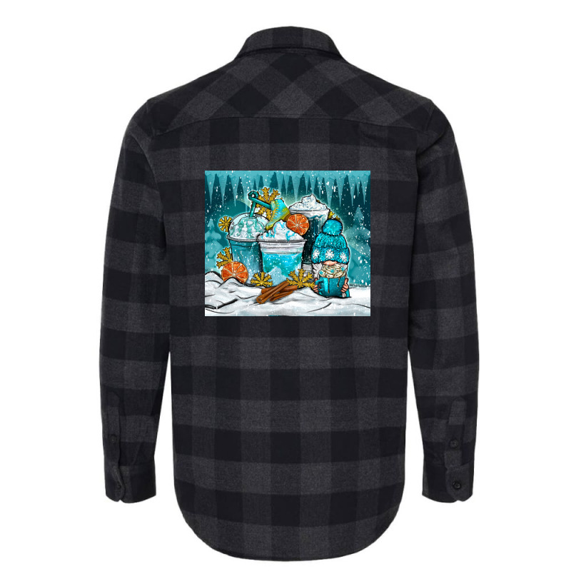 Winter Coffee Cups With Gnome Flannel Shirt | Artistshot