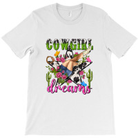 Western Rodeo Cowgirl Dreams T-shirt | Artistshot