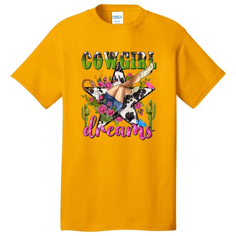 Western Rodeo Cowgirl Dreams Basic T-shirt | Artistshot