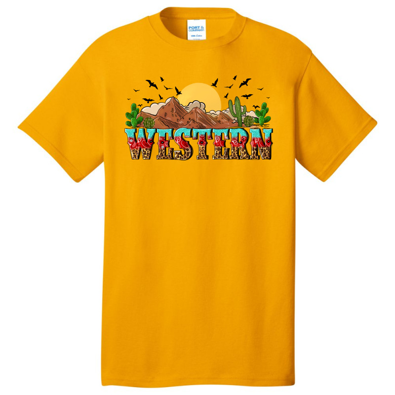 Western Basic T-shirt | Artistshot