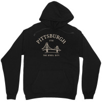 Pittsburgh The Steel City Unisex Hoodie | Artistshot