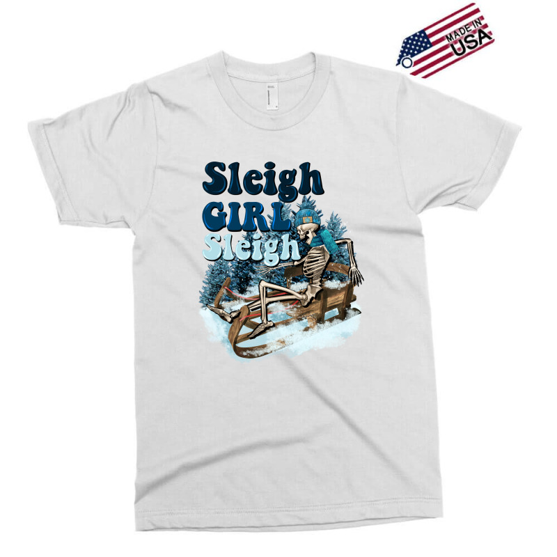 Sleigh Girl Sleigh Skeleton Exclusive T-shirt | Artistshot