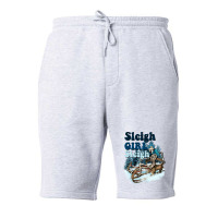 Sleigh Girl Sleigh Skeleton Fleece Short | Artistshot