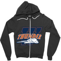 Wheaton College Thunder Zipper Hoodie | Artistshot