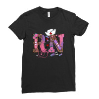 Valentines Day Rn Registered Nurse Ladies Fitted T-shirt | Artistshot