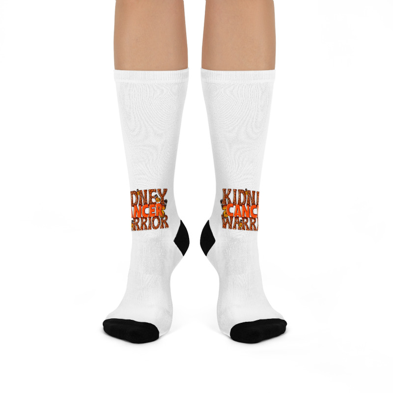 Kidney Cancer Warrior Crew Socks | Artistshot