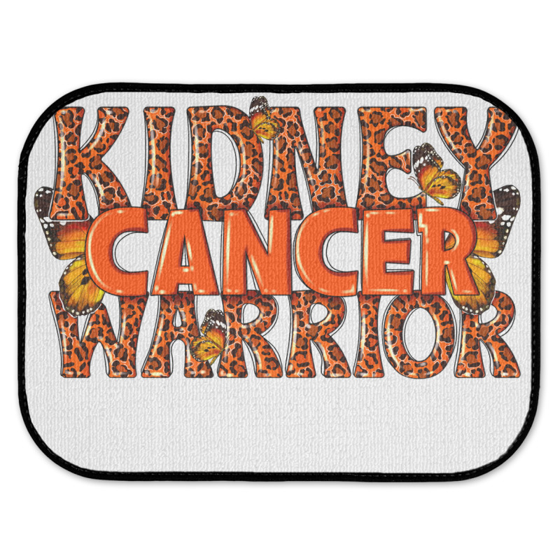 Kidney Cancer Warrior Rear Car Mat | Artistshot