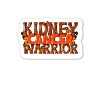 Kidney Cancer Warrior Sticker | Artistshot