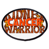 Kidney Cancer Warrior Oval Patch | Artistshot