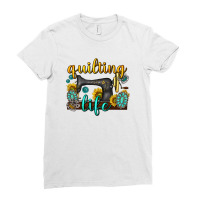 Quilting Life Western Ladies Fitted T-shirt | Artistshot