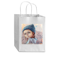 Giclee - Beautiful Children Cub Paper Bag - 8 X 4 1/2 X 10 1/4 | Artistshot