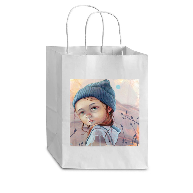 Giclee - Beautiful Children Cub Paper Bag - 8 X 4 1/2 X 10 1/4 | Artistshot