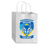 Warrington Wolves Cub Paper Bag - 8 X 4 1/2 X 10 1/4 | Artistshot