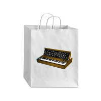 Analog Synthesizer 8bit Retro Artwork Design Debie Paper Bag - 10 X 5 X 13 | Artistshot