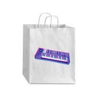 Analog Synthesizer 8bit 3d Retro Artwork Design Debie Paper Bag - 10 X 5 X 13 | Artistshot