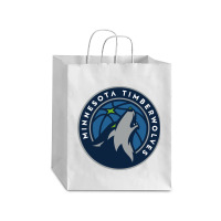 The-minnesota-timberwolves-pen Debie Paper Bag - 10 X 5 X 13 | Artistshot