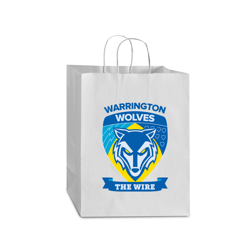 Warrington Wolves Mart Paper Bag -13 X 7 X 17 | Artistshot