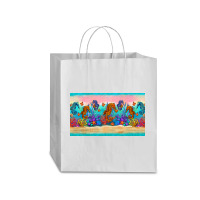 Seahorse Under The Sea Cup Traveler Paper Bag -13 X 6 X 15 3/4 | Artistshot